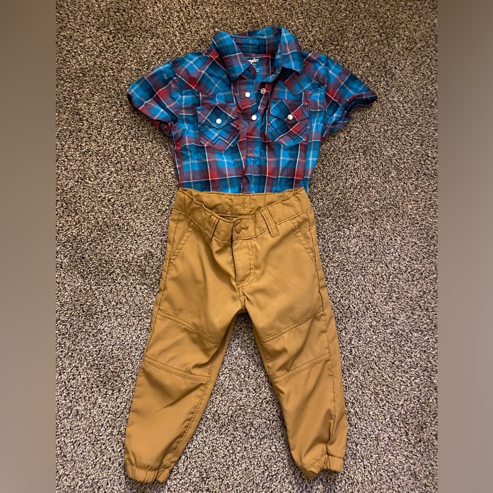 Boy’s 24mo Wrangler Outfit